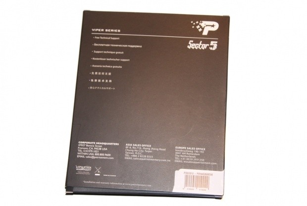 Open enlarged image Patriot Sector 5 PC3-20000 (2500MHz) 4GB Kit 04