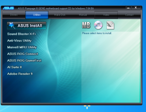 ASUS Rampage III Gene (X58 Express) Motherboard 36