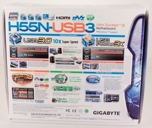 GIGABYTE H55N-USB3 (Intel H55 Express) Mini-ITX Motherboard 03