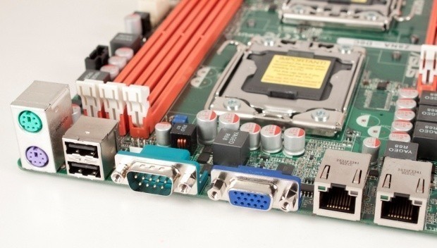 Open enlarged image ASUS Z8NA-D6C (Intel 5500) Motherboard 14