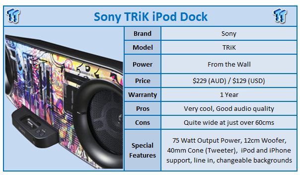 Sony best sale ipod speaker