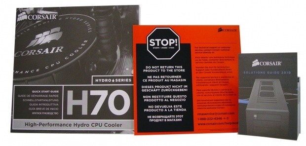 Corsair Hydro Series H70 CPU Cooler 20
