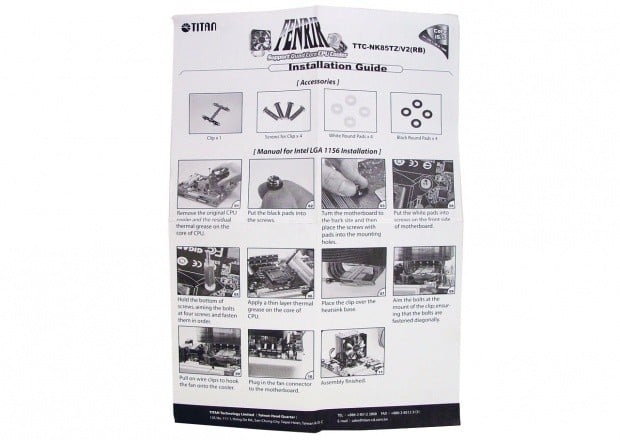 Open enlarged image Titan Fenrir EVO TTC-NK85TZ/CS2(RB) CPU Cooler 19