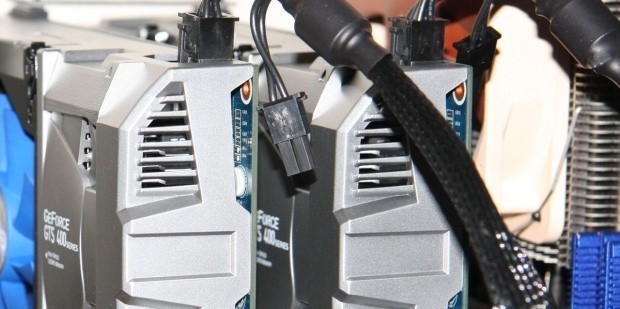 Galaxy GeForce GTS 450 Super OC 1GB in SLI Overclocked 02