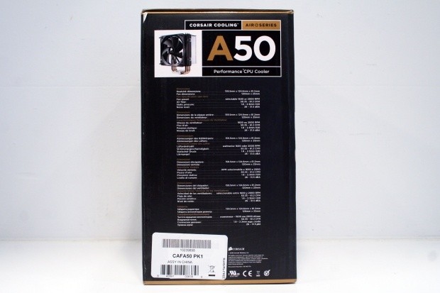 Corsair Air Series A50 Performance CPU Cooler 05