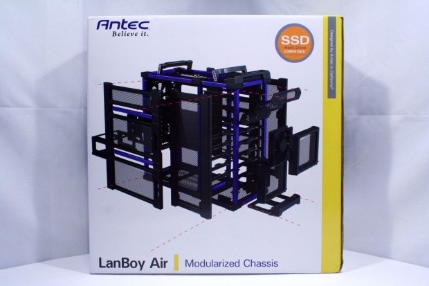 Antec LanBoy Air Blue Mid Tower Chassis 02