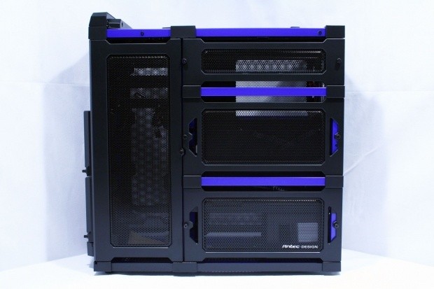 Antec Lanboy air Red Black / Red Computer Modular Case