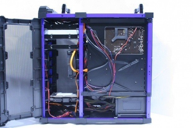 Antec LanBoy Air Blue Mid Tower Chassis 34