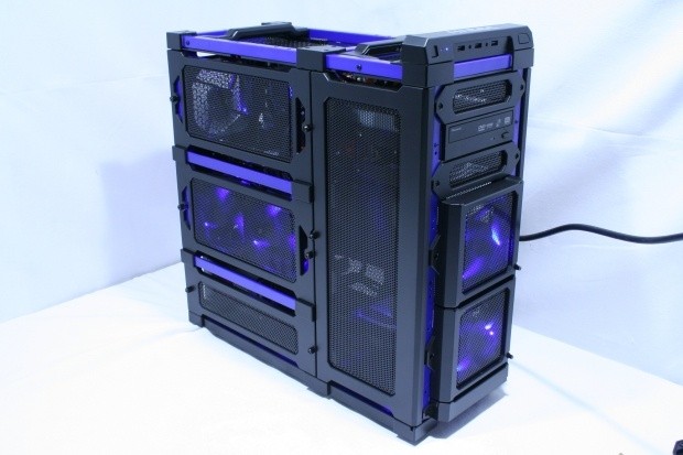 Antec LanBoy Air Blue Mid Tower Chassis 37