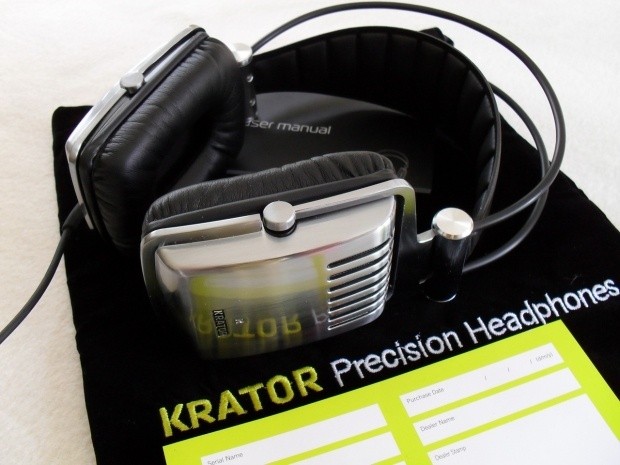 KRATOR Dione C-1140 Silver Headphones 11