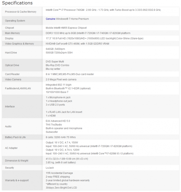 Asus G73jw A1 173 Inch Gaming Notebook