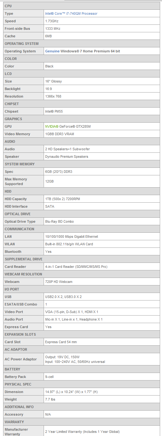 MSI GT660R-004US 16-inch Gaming Notebook 20 MSI GT660R-004US 16-inch Gaming Notebook 20