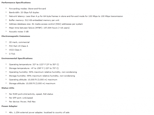 NETGEAR ProSafe GS110TP POE (Power over Ethernet) 8-Port Smart Switch 15