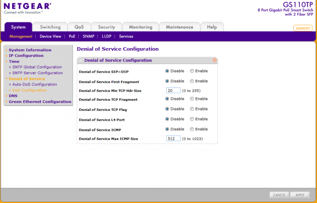NETGEAR ProSafe GS110TP POE (Power over Ethernet) 8-Port Smart Switch 26