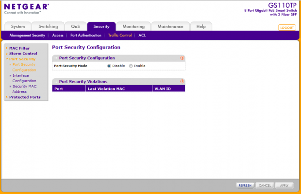 NETGEAR ProSafe GS110TP POE (Power over Ethernet) 8-Port Smart Switch 44