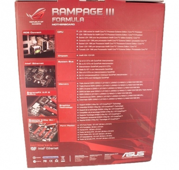 ASUS ROG Rampage III Formula (Intel X58 Express) Motherboard