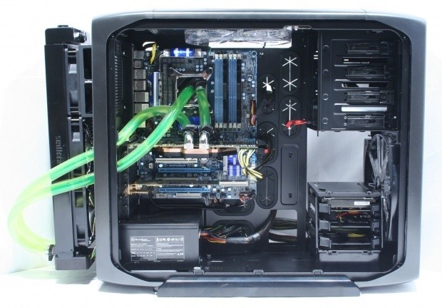 Swiftech H2O-320 Edge Series Liquid Cooling Kit 25