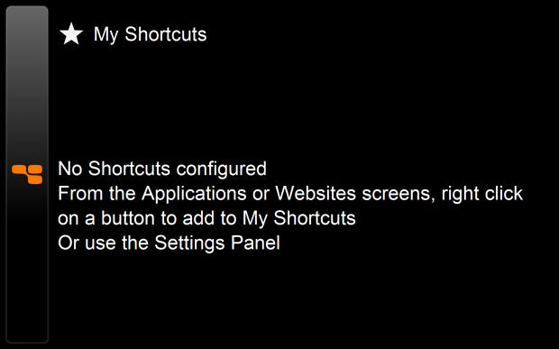 GlideTV Navigator Wireless Media Remote w/ Touchpad 15
