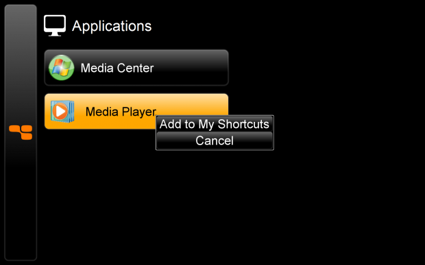 GlideTV Navigator Wireless Media Remote w/ Touchpad 26