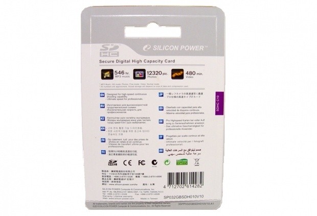 Silicon Power Sdhc Class 10 32gb Memory Card 5651