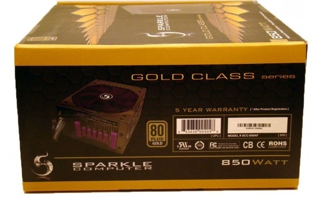 Open enlarged image Sparkle SCC-850AF Gold Class 850W Power Supply 07