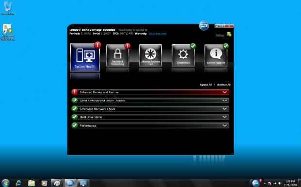 Lenovo ThinkCentre A70z All-in-One Desktop Computer 084