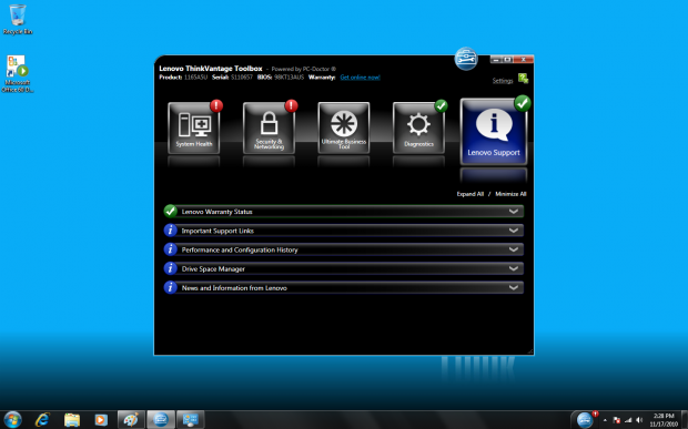 Lenovo ThinkCentre A70z All-in-One Desktop Computer 087