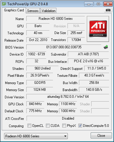HIS Radeon HD 6850 1GB Video Card in Crossfire w/ 960 Shaders Overclocked 01 HIS Radeon HD 6850 1GB Video Card in Crossfire w/ 960 Shaders Overclocked 01