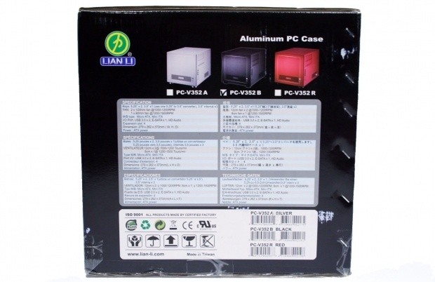 Lian Li PC-V352 B HTPC Chassis 03
