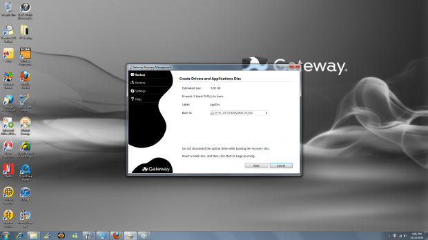 Open enlarged image Gateway FX6803 Core i7 930 Gaming Desktop PC 081