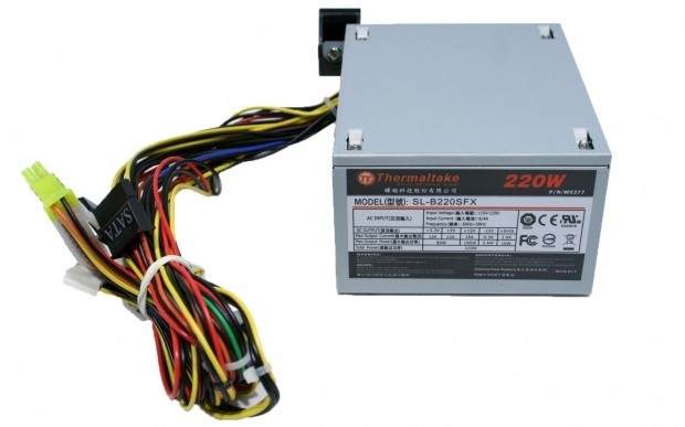 Thermaltake Element Q Mini-ITX Chassis w/ 220W Power Supply 13