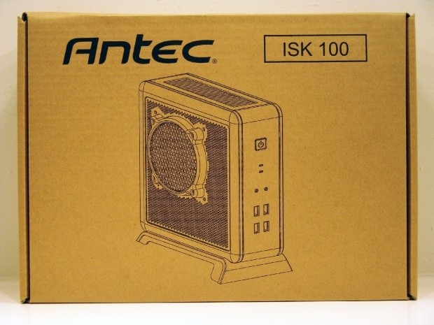 Open enlarged image Antec ISK100 Mini-ITX Desktop / HTPC Chassis 02