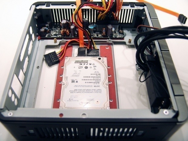 Open enlarged image Antec ISK100 Mini-ITX Desktop / HTPC Chassis 24