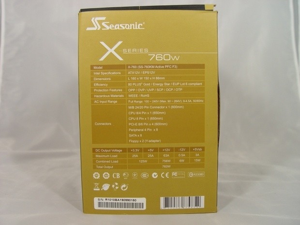 Seasonic X-760 760W Power Supply