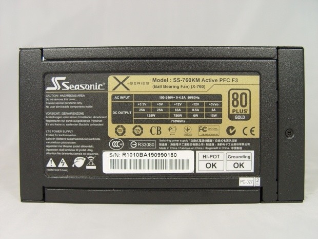 Seasonic X-760 760W Power Supply