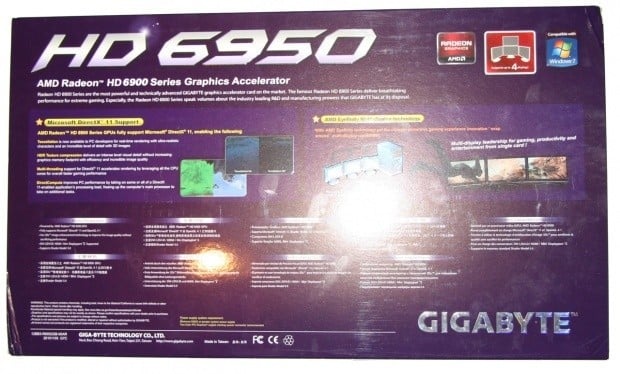 Open enlarged image GIGABYTE Radeon HD 6950 2GB Video Card Overclocked 04