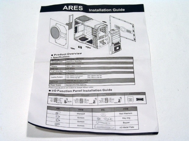 Galaxis ARES Mid Tower Chassis 23