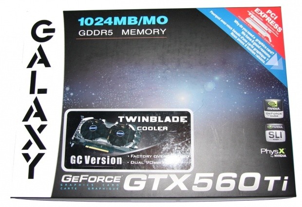 Galaxy GeForce GTX 560 Ti 1GB GC Video Card Overclocked 03
