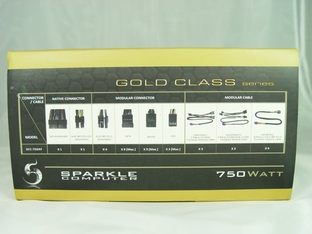 Sparkle SCC-750AF Gold Class 750W Power Supply Review 06
