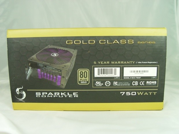 Sparkle SCC-750AF Gold Class 750W Power Supply Review 07