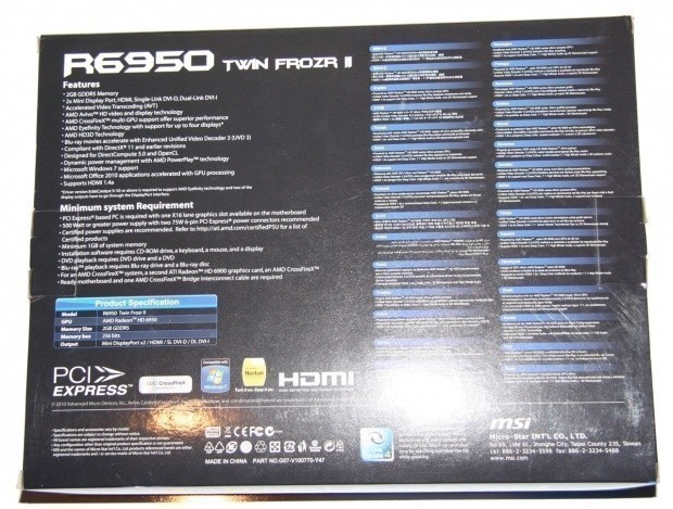 MSI Radeon HD 6950 2GB Twin Frozr II Video Card Review 04