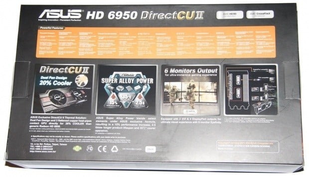 ASUS Radeon HD 6950 2GB DirectCU II Overclocked Video Card Review 04