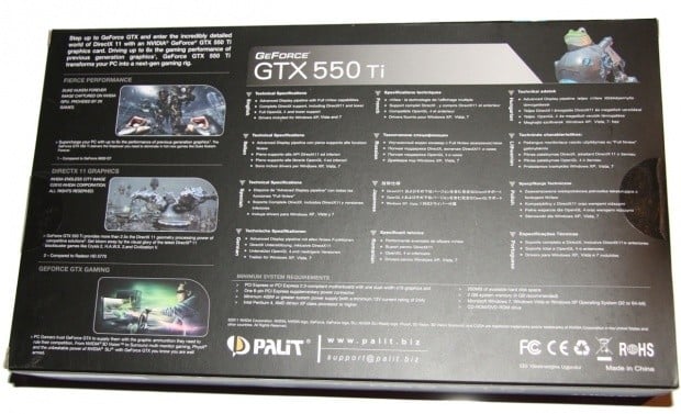 Palit GeForce GTX 550 Ti 1GB Sonic Video Card in SLI Review 04