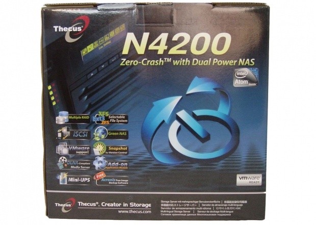 Thecus N4200 PRO Review - The 4-Bay, Battery Backup NAS with Many Features 06 Thecus N4200 PRO Review - The 4-Bay, Battery Backup NAS with Many Features 06