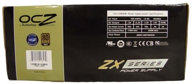 OCZ ZX 850 Series 850 Watt Power Supply Review OCZ ZX 850 Series 850 Watt Power Supply Review