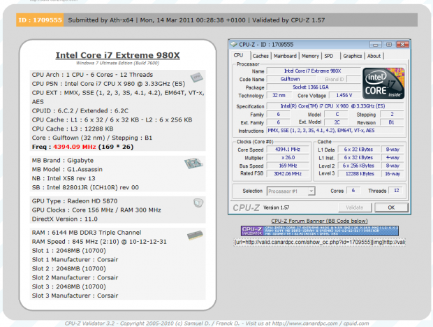 GIGABYTE G1.Assassin (Intel X58 Express) Gaming Motherboard 100