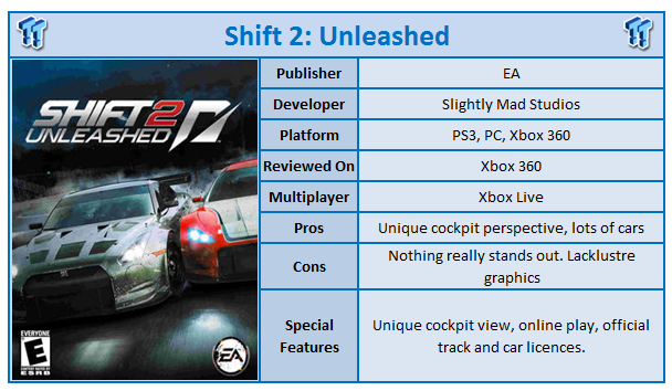 need for speed shift 2 unleashed key