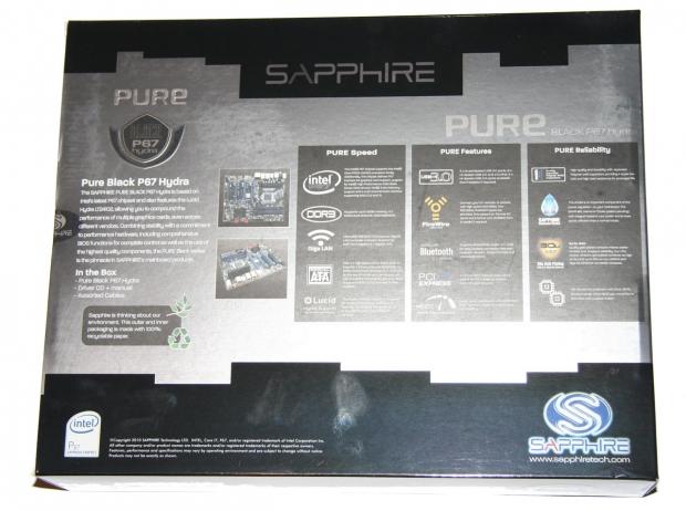 Sapphire Pure Black P67 Hydra Motherboard Review 04