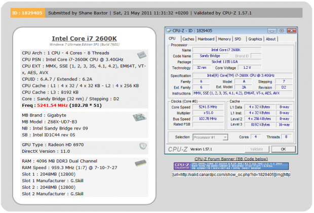 GIGABYTE Z68X-UD7-B3 (Intel Z68) Motherboard Review 500