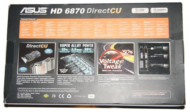 ASUS Radeon HD 6870 DirectCU II 1GB Video Card Overclocked Review 04